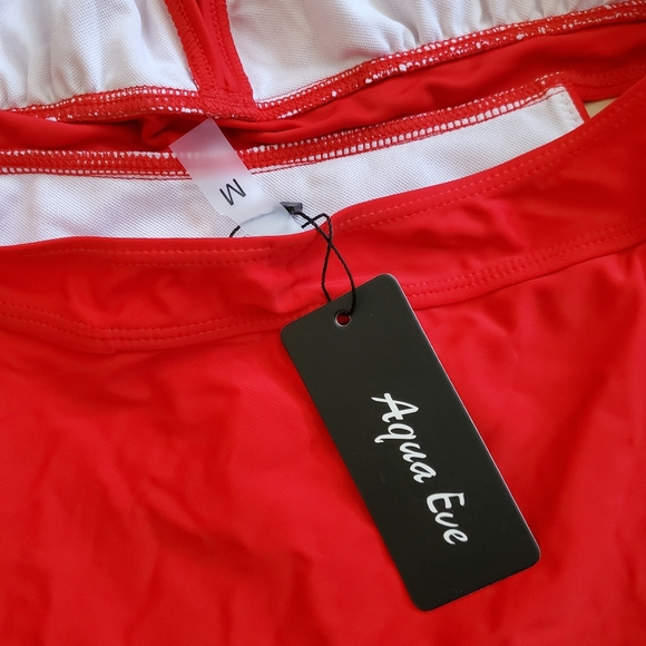 NEW! Red one piece swim suit - Picture 9 of 9